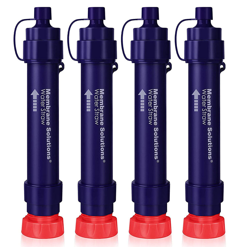 Membrane Solutions WS02 – Filtre à eau paille détachable pour la randonnée, le camping, le voyage et les situations d’urgence