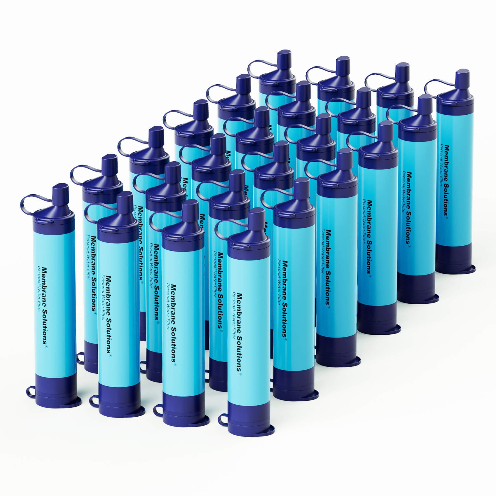 Membrane Solutions Paille Filtrante Survie, Filtre à Eau pour l'Extérieur camping et randonnée