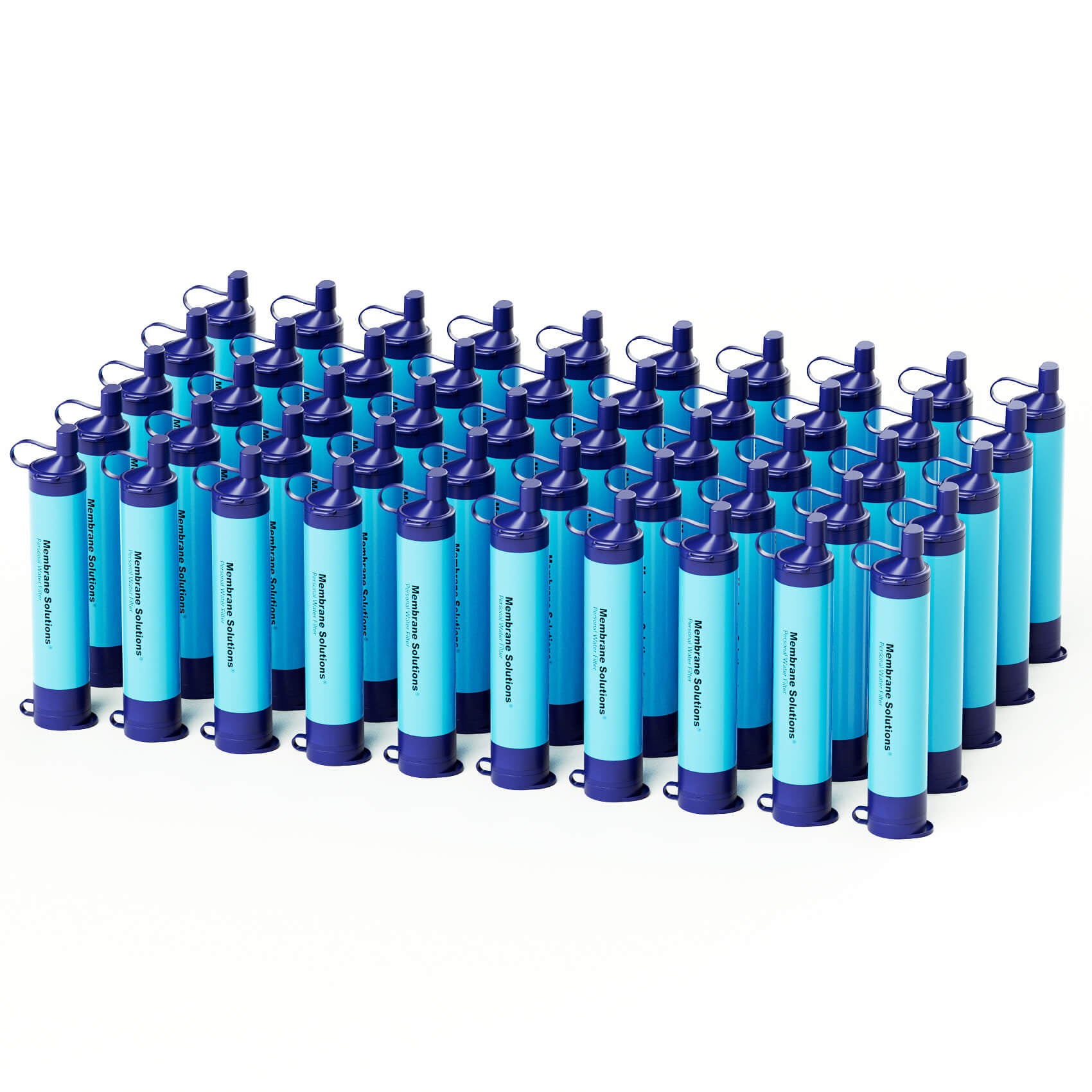 Membrane Solutions Paille Filtrante Survie, Filtre à Eau pour l'Extérieur camping et randonnée