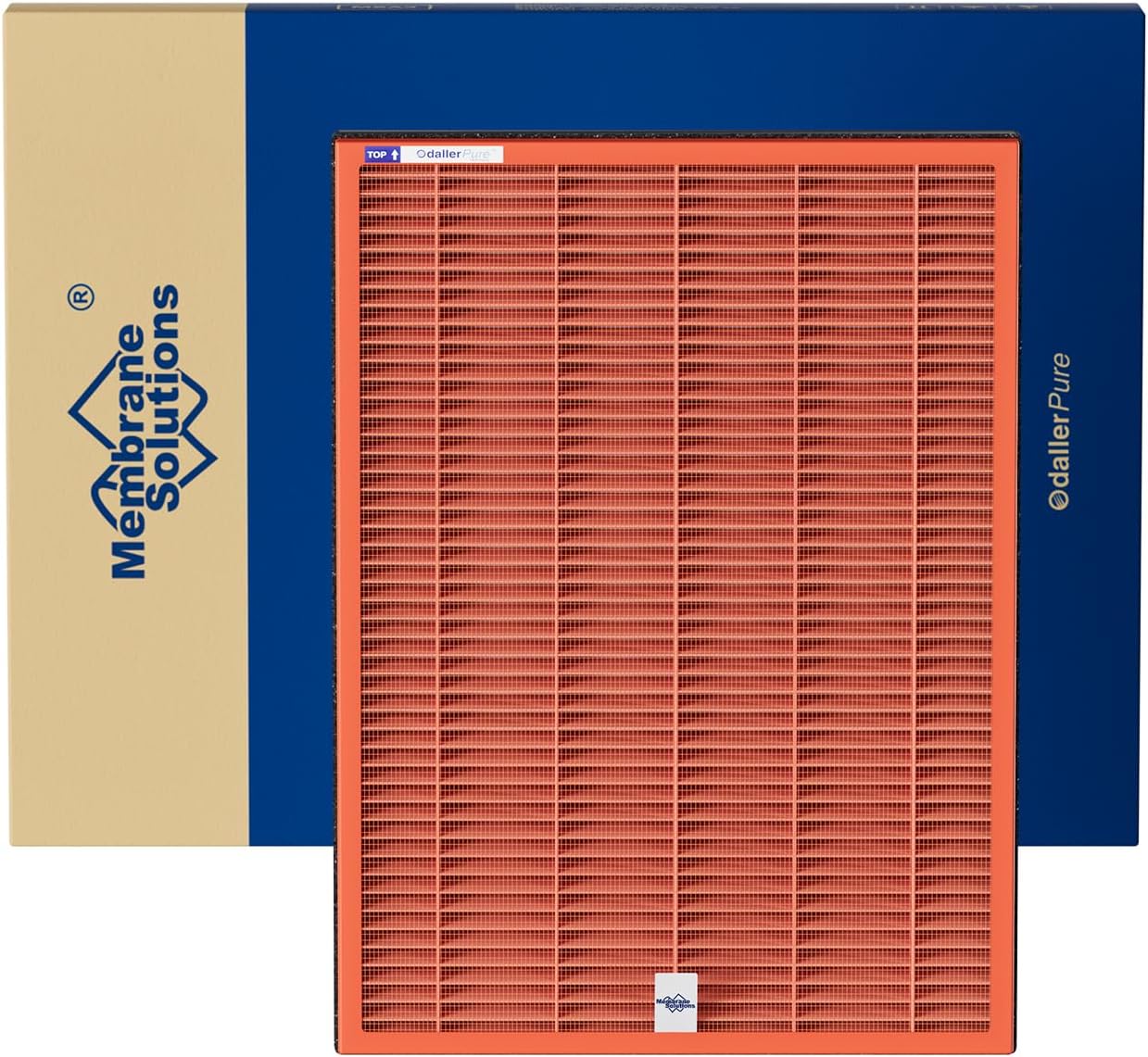 Membrane Solutions HEPA Filtre de rechange pour purificateur d'air MSA3/MSA3S 1 Pack